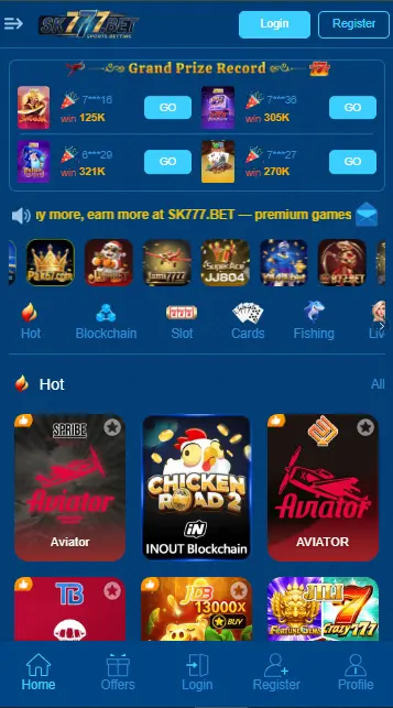 SK777 Bet Game